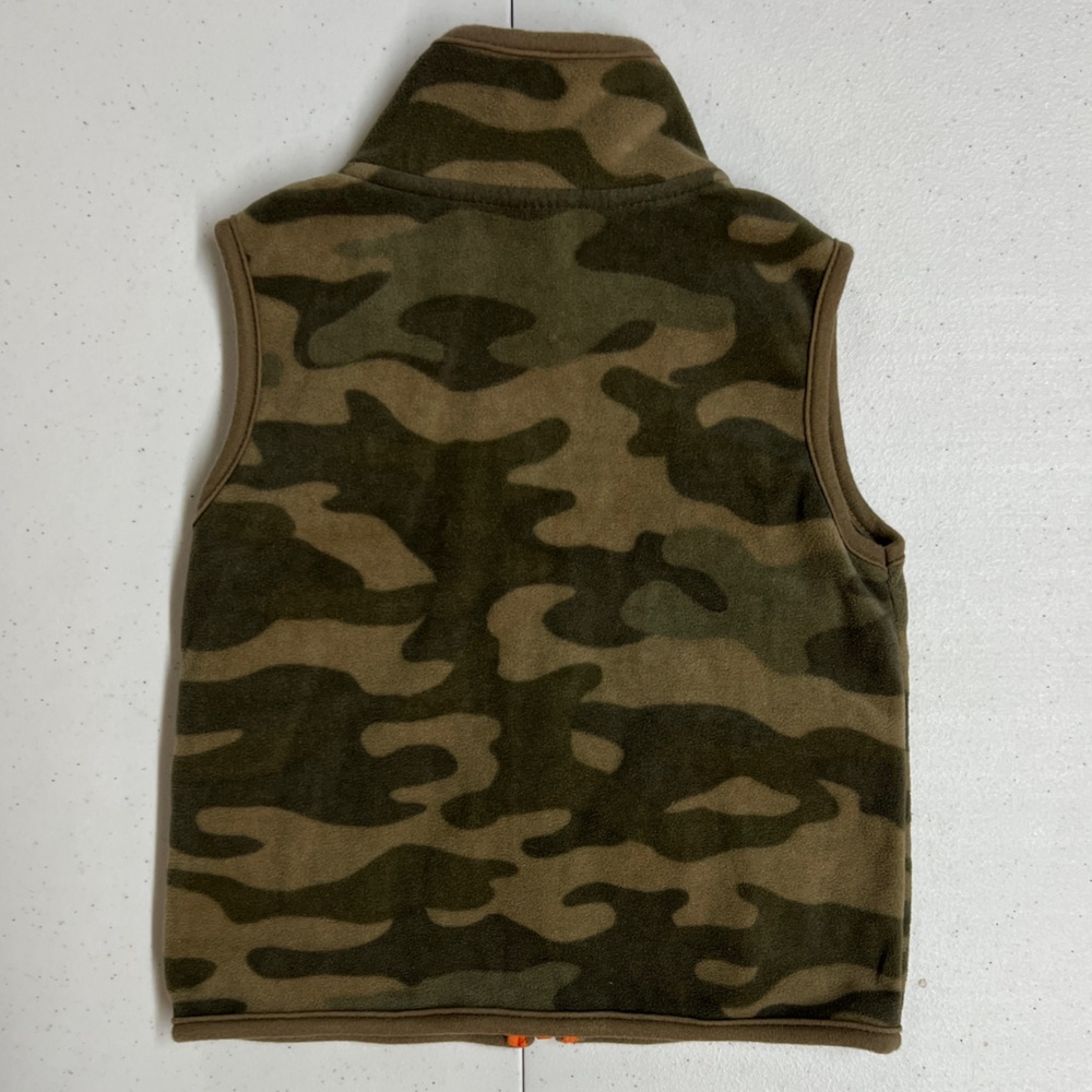Carter’s Toddler Boy Camo Fleece Vest  24M - Picture 2 of 3
